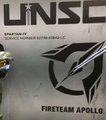 The Spartan being used to promote Lootcrate.