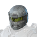 The LINEBREAKER helmet from Halo Infinite