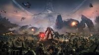 The Banished face off against the crew of the UNSC Spirit of Fire on the cover of Halo Wars 2.