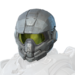 Updated icon for the AVIATOR helmet in Halo Infinite.