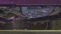 The Weevil's underside in Halo 2; note the energy barrier.