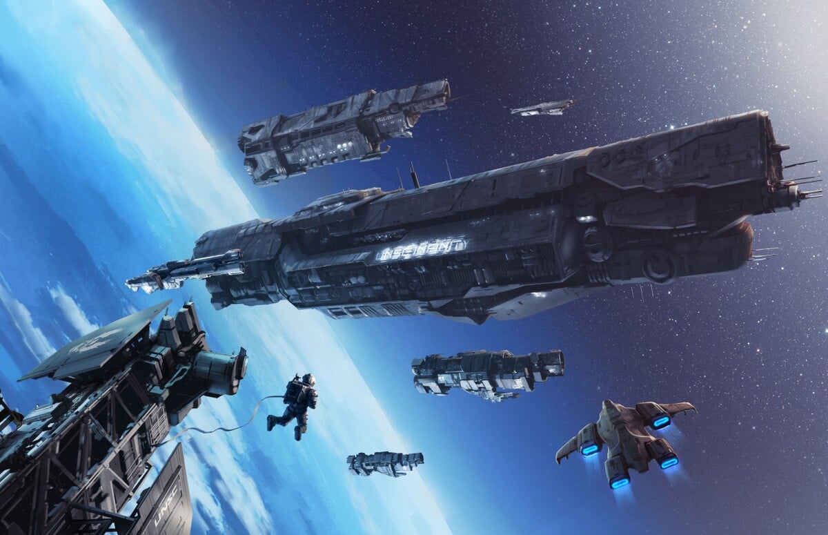 Realistic unsc space warships