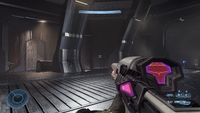 The Stalker Rifle Ultra in a first-person view.