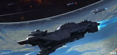 Phoenix-class colony ship - Ship class - Halopedia, the Halo wiki
