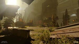 Refuge, recreated for Halo Infinite's BTB and Firefight modes.