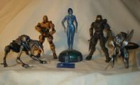 The 5-Figure Boxed Set figures.
