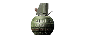 Icon of a grenade in Halo 4's loadout menu on Halo: The Master Chief Collection.