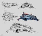 Concept art of the prowler.