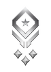 Multiplayer career rank insignia for Halo Infinite.