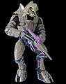 The Arbiter with its Carbine.