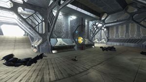 Terminal 5 in Halo 3 campaign level The Covenant.