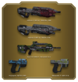 UNSC weapon skins