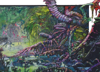 Rtas 'Vadumee's Covenant Special Operations unit enter the hunting preserve onboard the Infinite Succor.