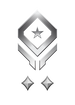 Multiplayer career rank insignia for Halo Infinite.