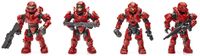 Fireteam Stingray as they appear in Mega Bloks form.