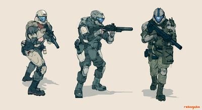 Orbital Drop Shock Troopers - Halopedia, the Halo wiki