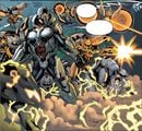The Ur-Didact commanding his Prometheans.