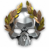 The icon for the Emperor Skull in Halo Wars 2.