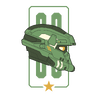 Icon of the Green EOD emblem.