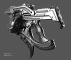A model of the Mauler for Halo Online.