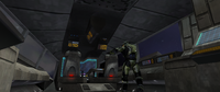 A C709 Longsword's cockpit in Halo: Combat Evolved.