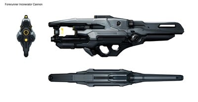 Z-390 incineration cannon - Weapon - Halopedia, the Halo wiki