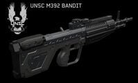 Render of the Bandit high-poly model in Halo Infinite.