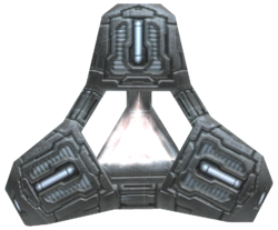 An energy core from the Halo 2 multiplayer map Containment.