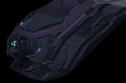 Halo 2: Anniversary concept art of the Phantom's cockpit.