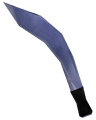 An E3 1999-era Machete design, bearing more resemblance to a Kukri like that featured in Halo: Reach.