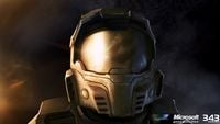 The Mark V in a Halo: Combat Evolved Anniversary terminal.