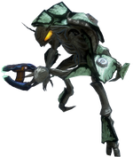 A render of a Yanme'e Minor in Halo 3: ODST.