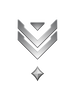 Multiplayer career rank insignia for Halo Infinite.