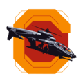 A Halo Infinite multiplayer emblem of the Falcon.
