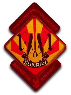 Artwork of Sunray's unit patch.