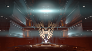 A Forerunner device on Requiem.