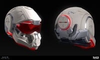Concept art of the Merrow helmet.
