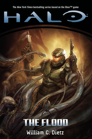 Front cover of Halo: The Flood.