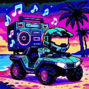 Cover art to 8-bit Beats for Saving the Universe.