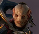 Close-up of the Ur-Didact's face.