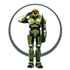 Icon for the Rifle Salute pose.