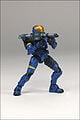 The blue Spartan EVA figure.