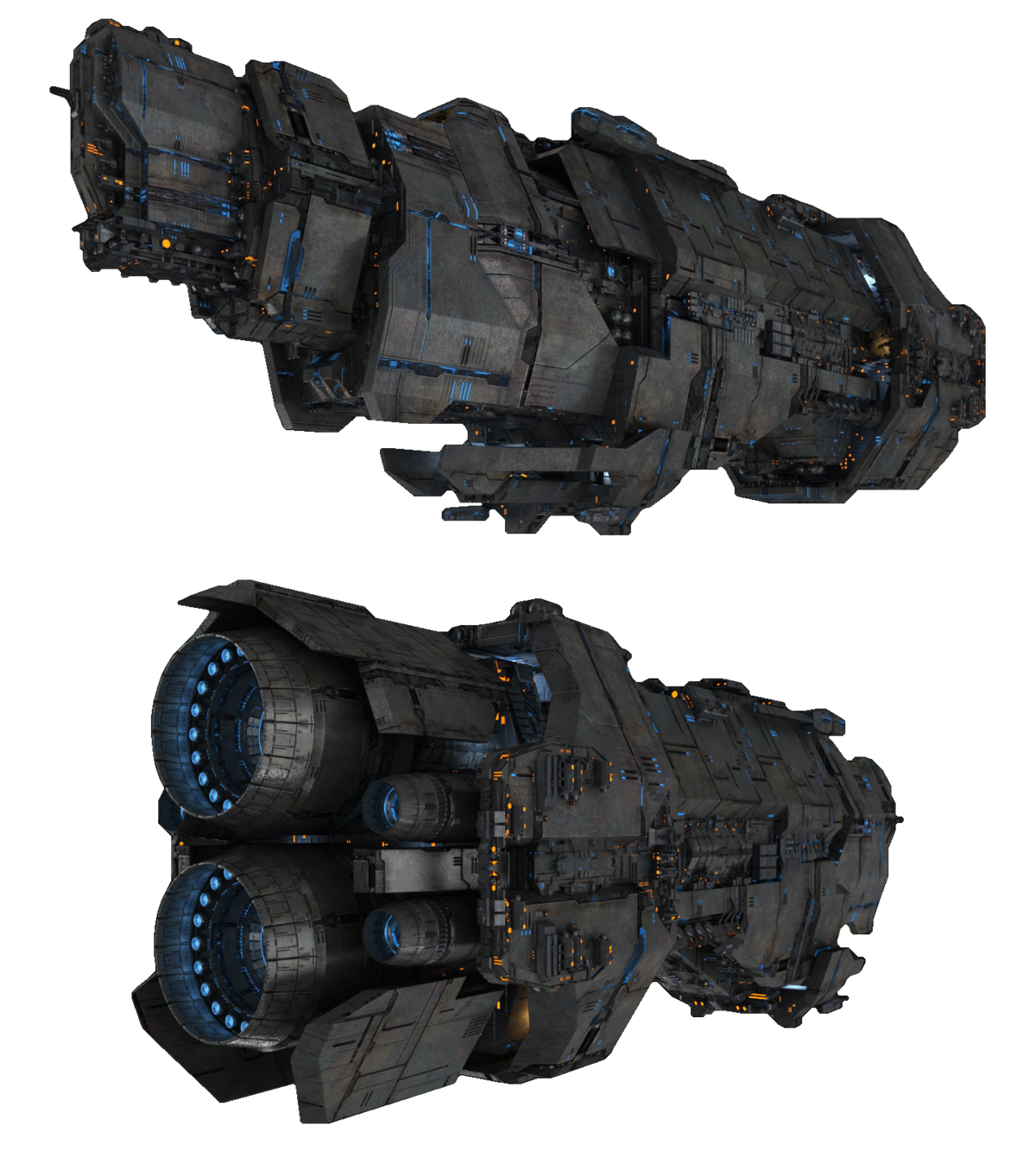 File:H2A-MarathonHeavyCruiser-Views.png - Halopedia, the Halo wiki