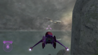 HUD of the Oghal-pattern Banshee in Halo 2.