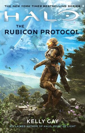 Front cover of Halo: The Rubicon Protocol.