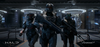 Vannak-134 with a scopeless M392 DMR in Halo: The Television Series.