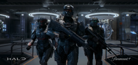 Vannak-134 with a M392 DMR in Halo: The Television Series.