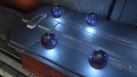 A collection of Banished plasma grenades.
