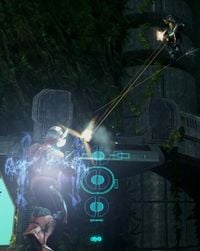 An example showing that shields  do flare in Halo 3 even if the current gametype is set to have no shields.