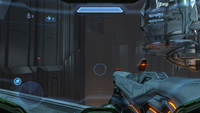 First-person view of the Scattershot by John-117 in the Halo 4 campaign.